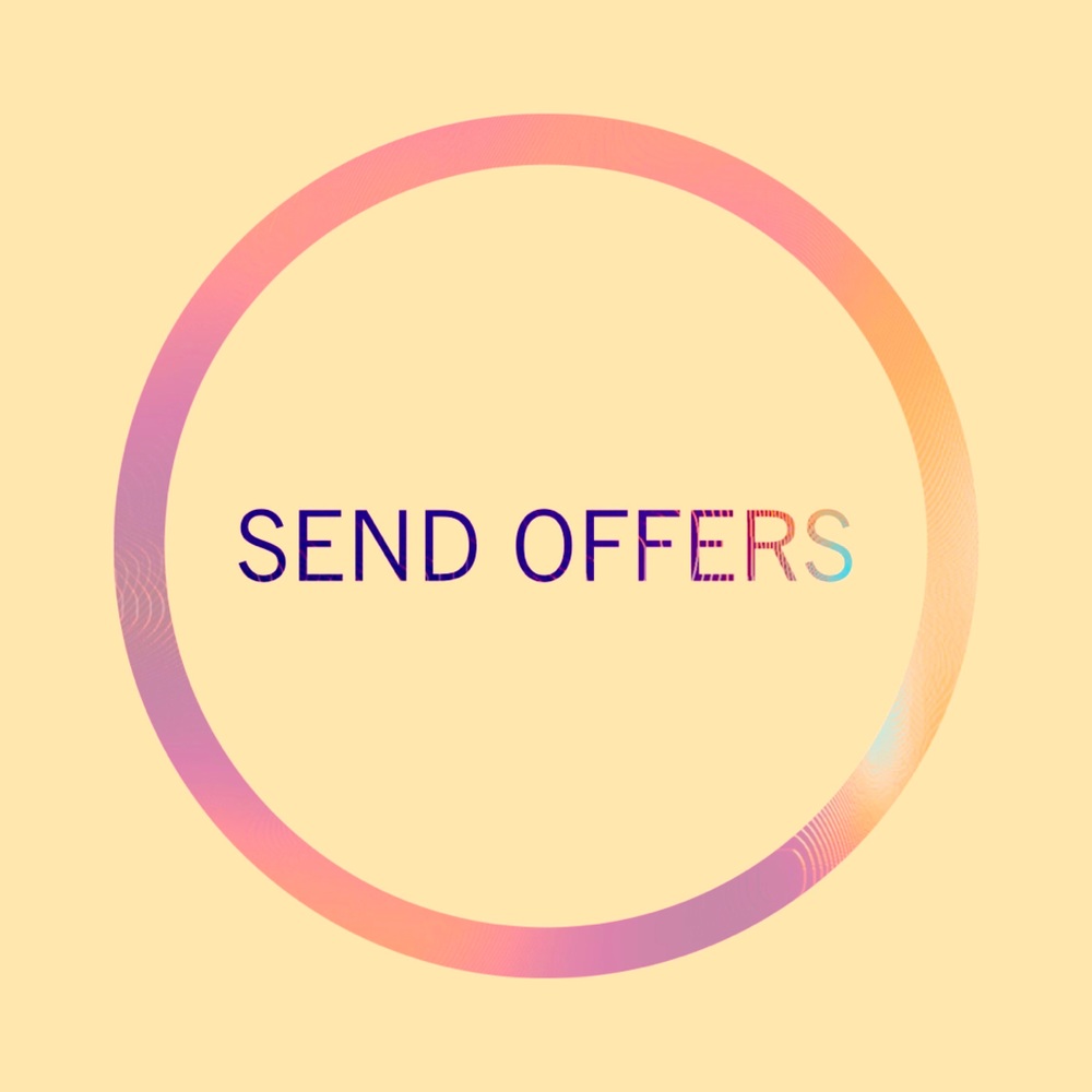 SEND OFFERS! We accept reasonable offers